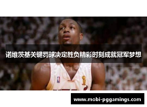 诺维茨基关键罚球决定胜负精彩时刻成就冠军梦想