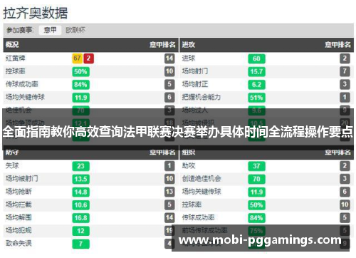 全面指南教你高效查询法甲联赛决赛举办具体时间全流程操作要点 全面指南教你高效查询法甲联赛决赛举办具体时间全流程操作要点
